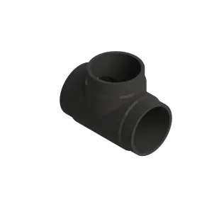 Agru PE-el T-stuk Zwart d315 Stomplas SDR17 28006031517