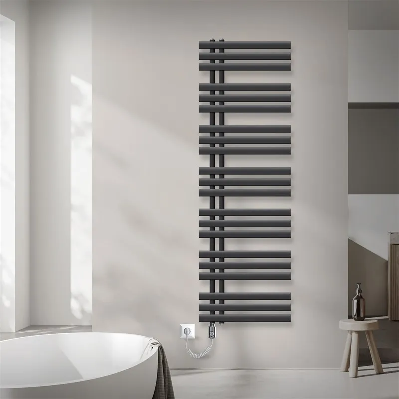 Badkamer radiator Ijzer EM met verwarmingselement 1200W 500x1600 mm antraciet