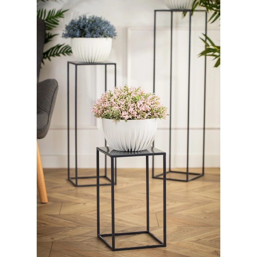 Bloemen standaard 40x24 cm antraciet