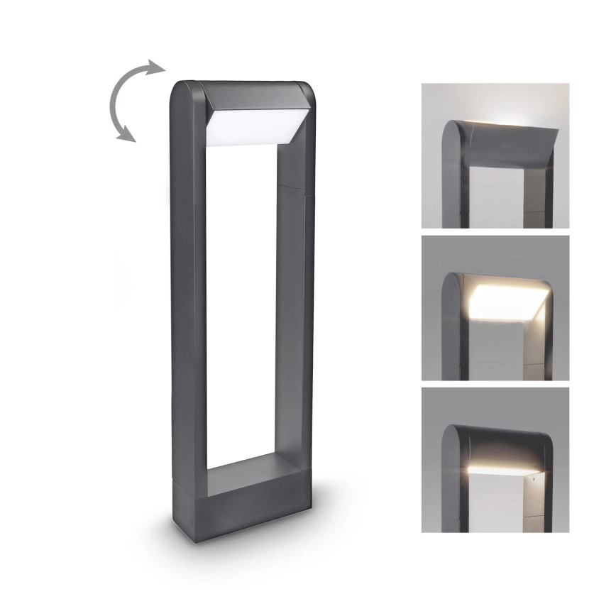 Brilagi - LED Buitenlamp CROTONE LED/7W/230V antraciet IP54 50 cm
