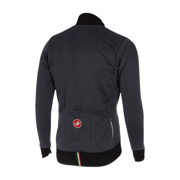 Castelli Potenza jersey FZ antraciet heren 16515-009