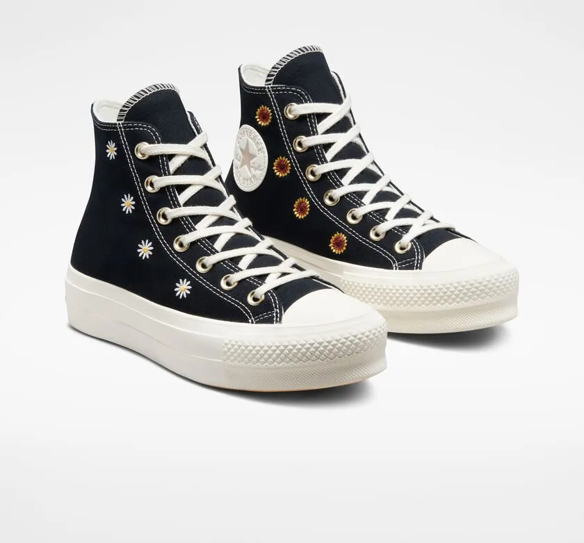 Converse Chuck Taylor All Star Lift Platform Festival Florals Black/egret/light Gold (A06115C)