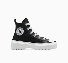 Converse Chuck Taylor All Star Lugged Lift Platform Leather Zwart/wit/wit (A05541C)