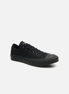      Converse Chuck Taylor All Star Monochrome Canvas Ox W - Zwart   