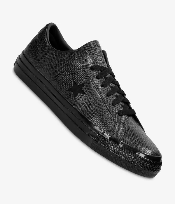 Converse CONS One Star Pro OX Schoen (black black white II)