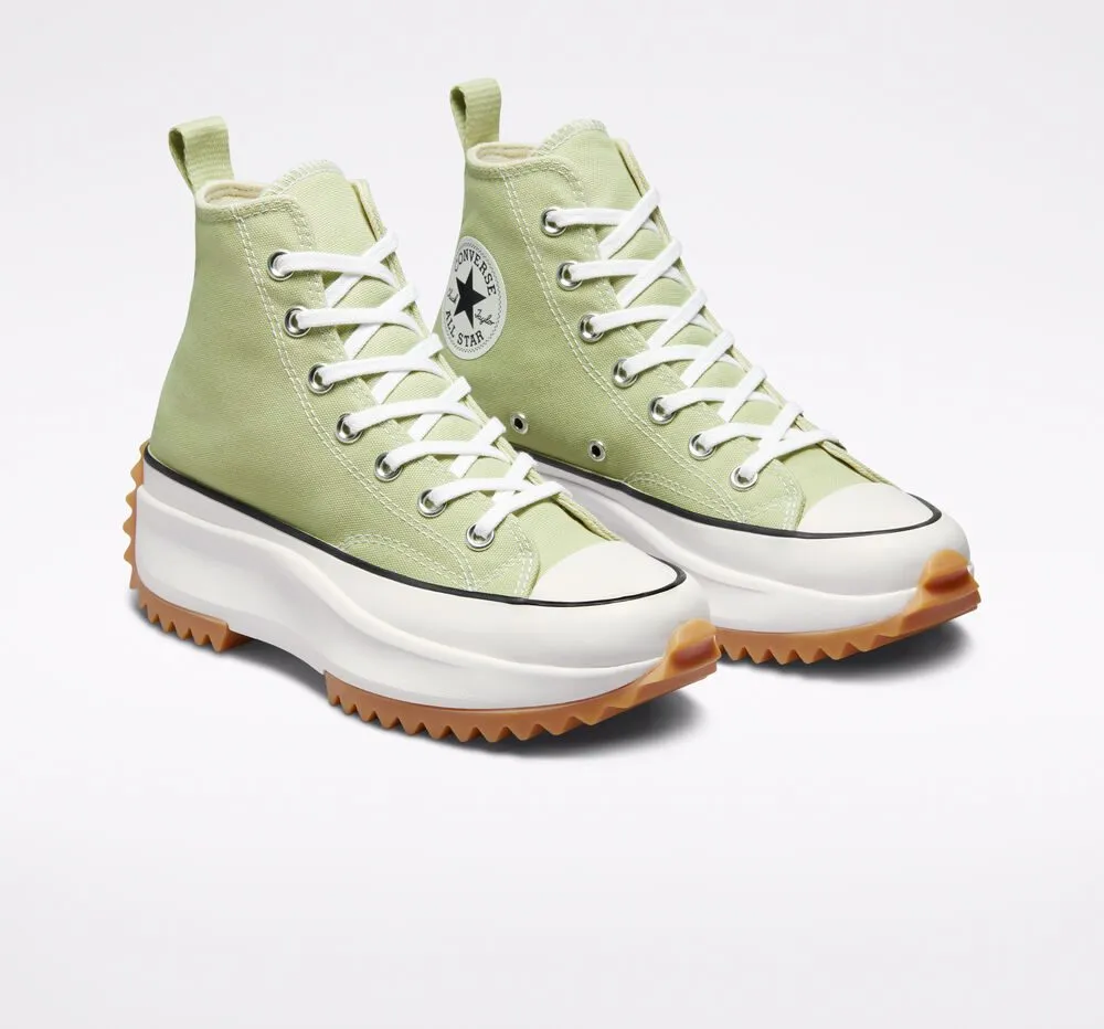 Converse Run Star Hike Platform Seizoenskleur Olive Aura/zwart/wit