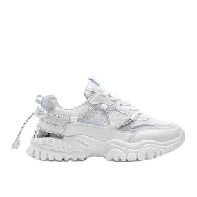 Cristal witte sport sneakers