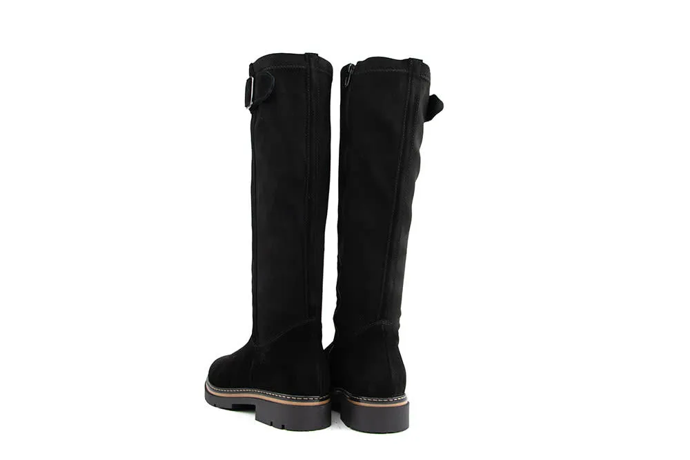 DL Sport Laars Gesp Velour Nero