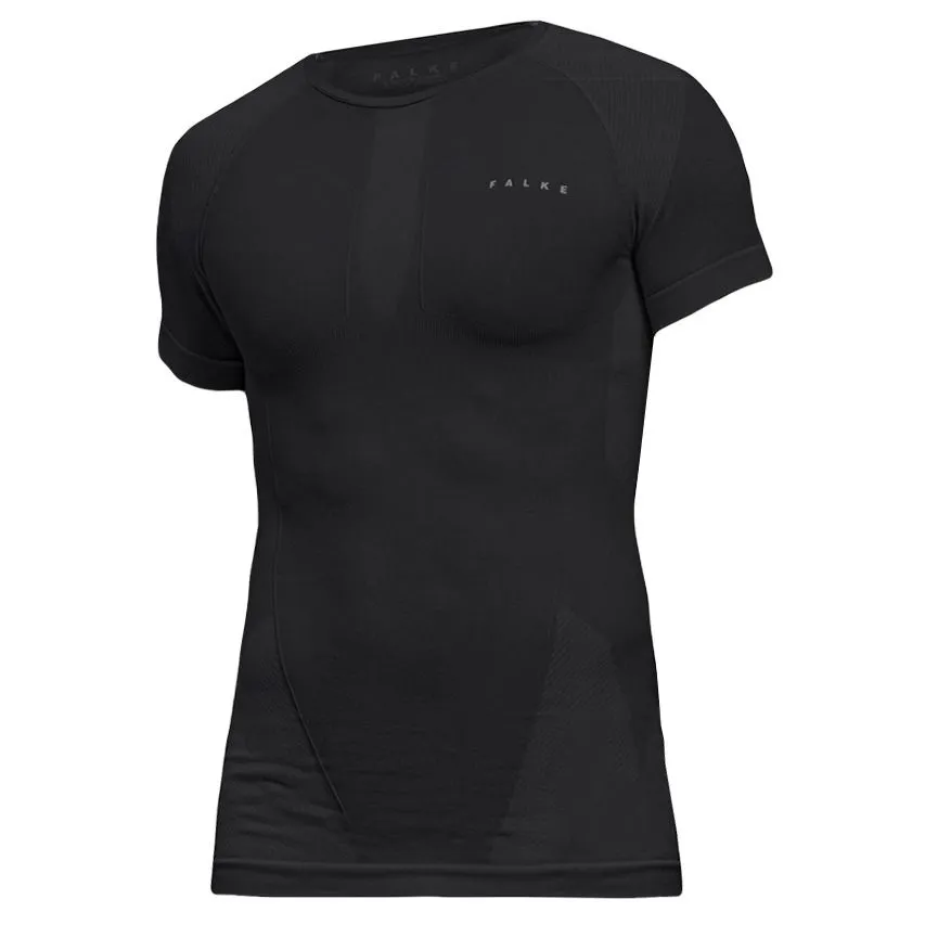 FALKE ergonomic sport system O-hals thermo shirt base layer zwart  