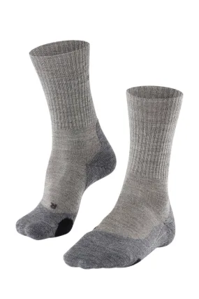 Falke Sport TK2 Wool wandelsokken grijs  