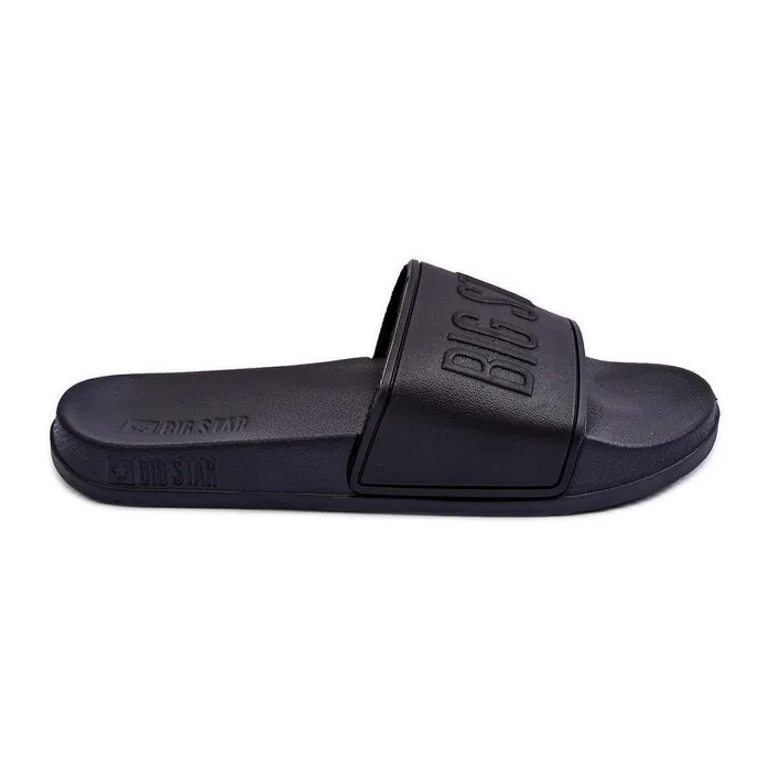 Foam-slippers voor dames Big Star MM274715 zwart