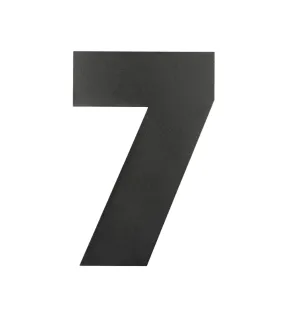 Huisnummer Zwart 30cm Nummer 7 - Per Stuk