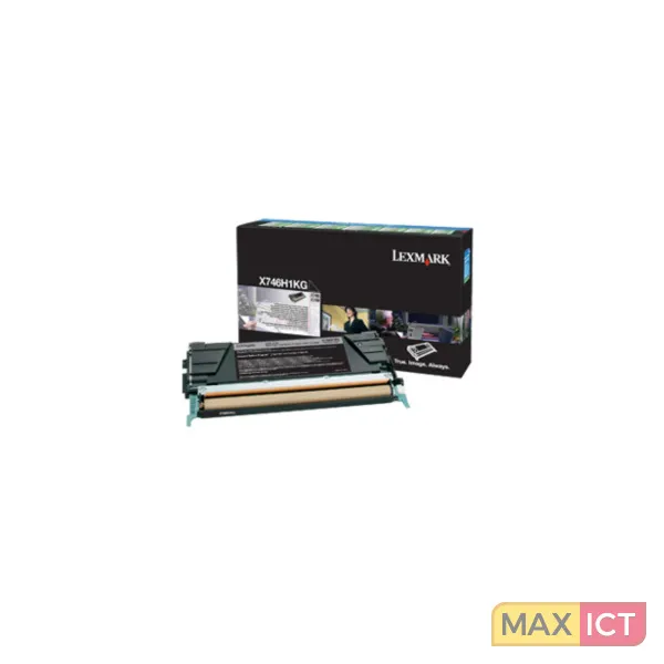Lexmark X746H1KG tonercartridge 1 stuk(s) Origineel Zwart