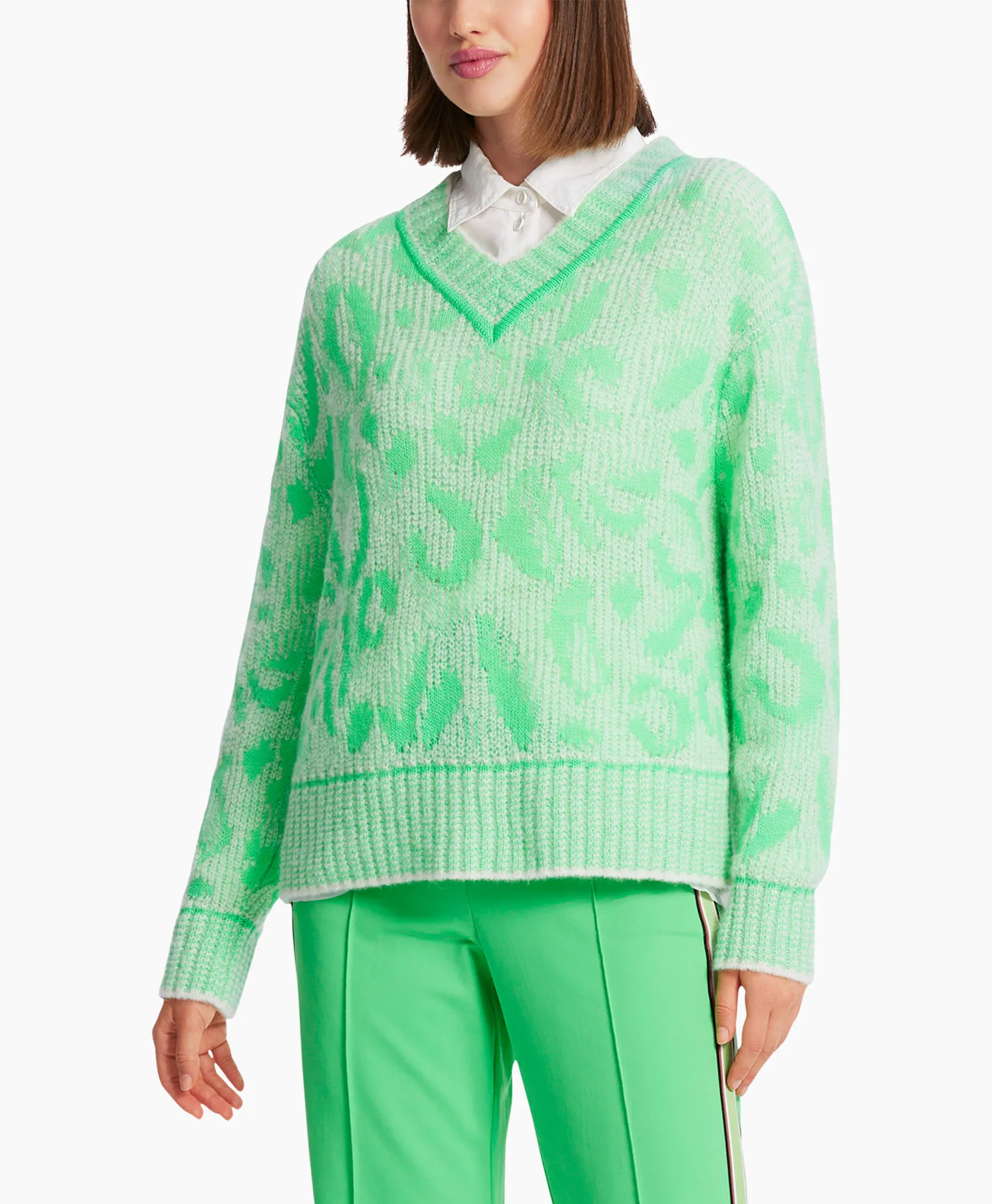 Marccain Sport Pullover Ws 41.03 M01 Groen