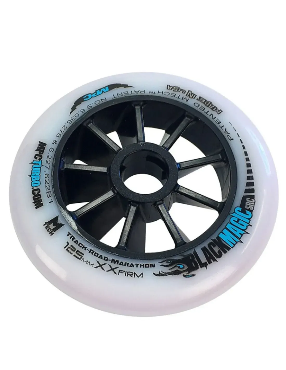 MPC Big Black Magic 125mm Wiel XX-Firm (Per Stuk)