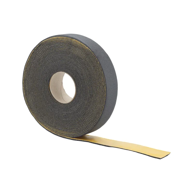 Natuurrubber wikkeltape antraciet Voor FLEXEN® S2 warmte-isolatie van schuimrubber