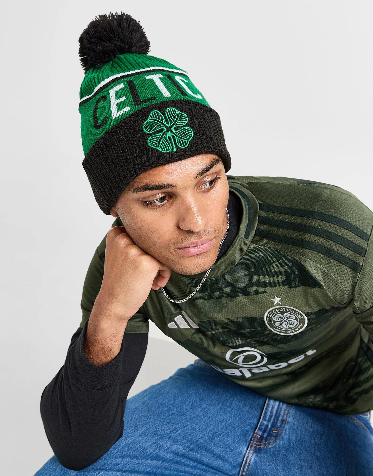 New Era Celtic Sport Beanie Hat