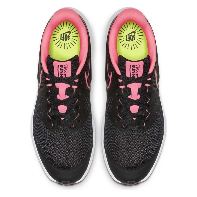 Nike Star Runner 2 Jr AQ3542 002 schoenen zwart roze