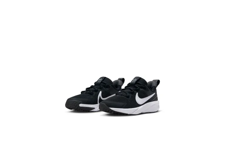 Nike Star Runner 4 sportschoen zwart/antraciet/wit KIDS