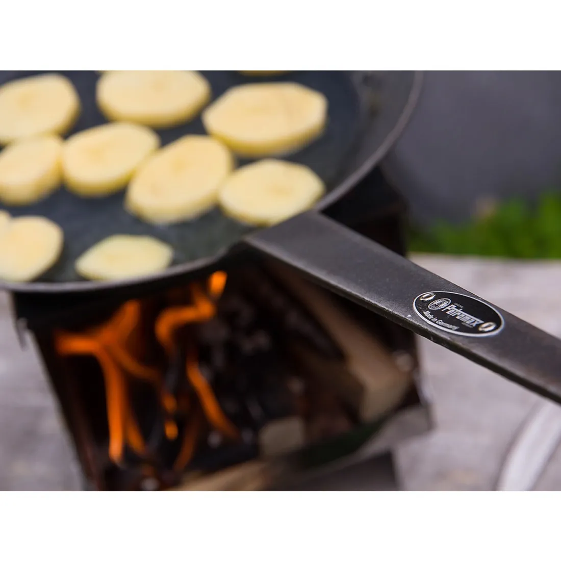 Petromax Smeedijzeren pan sp28 bak-/braadpan (Antraciet, Ø 28 cm)