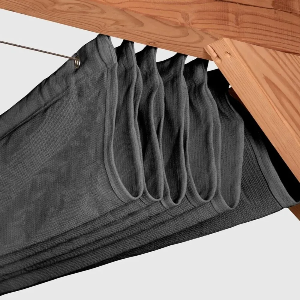 Platinum Platinum Sun & Shade Coolfit harmonica schaduwdoek B200xL400cm Antraciet