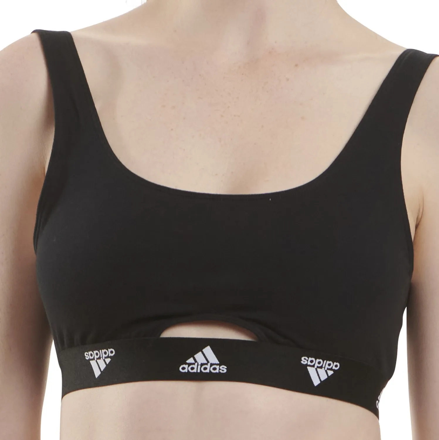 Sport BH Adidas Women Scoop Bralette Black
