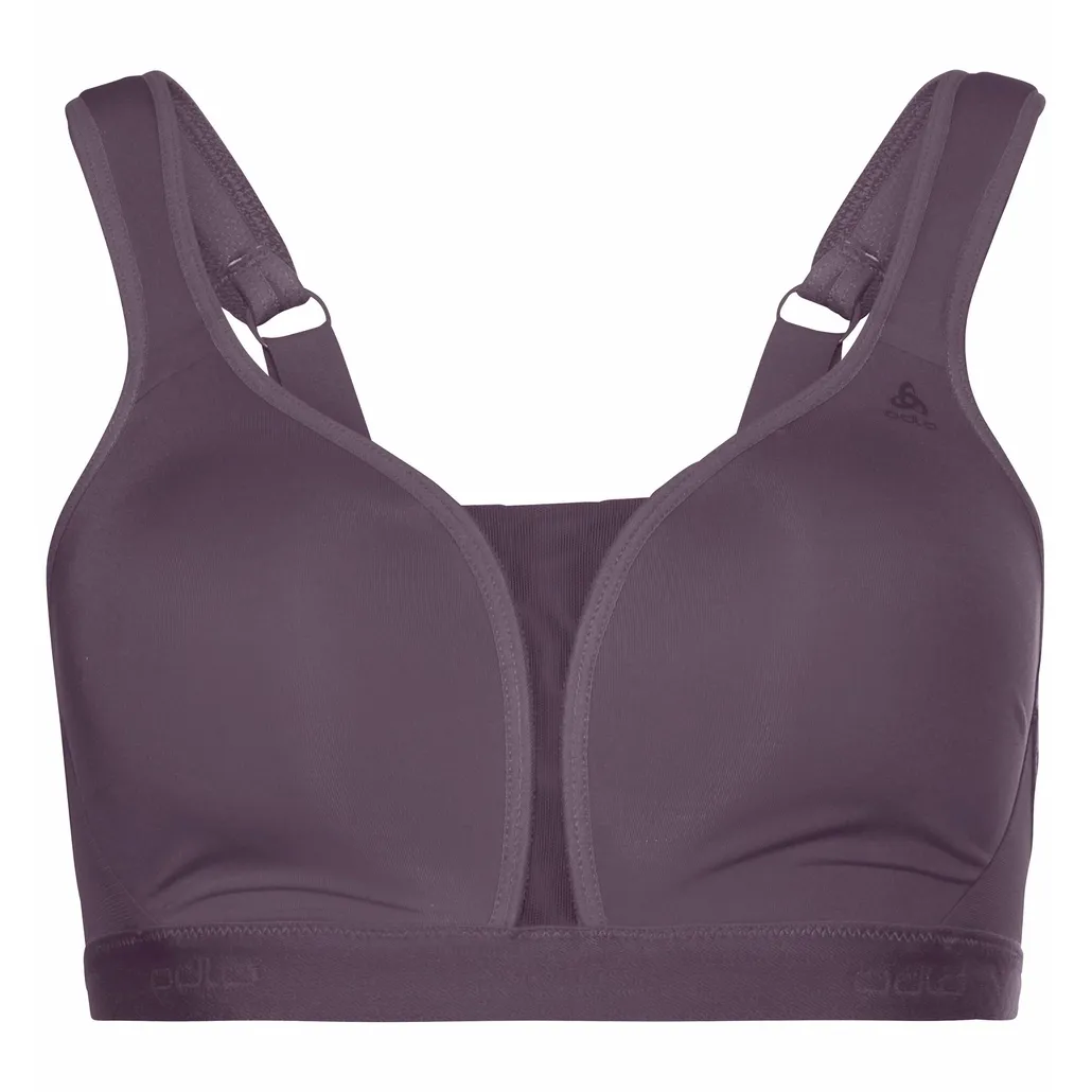 Sport BH Odlo Women Sport Bra Padded High B-Cup Vintage Violet