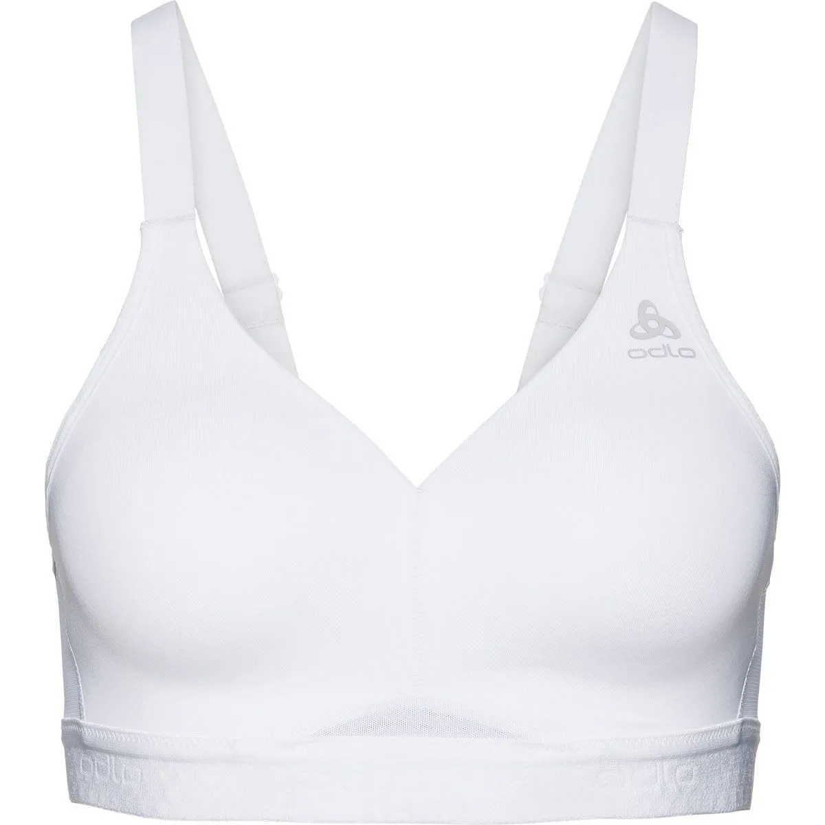 Sport BH Odlo Women Sports Bra Classic High A-Cup White