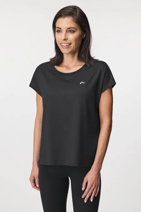 Sport T-shirt ONLY Play Aubree - donkerrose
