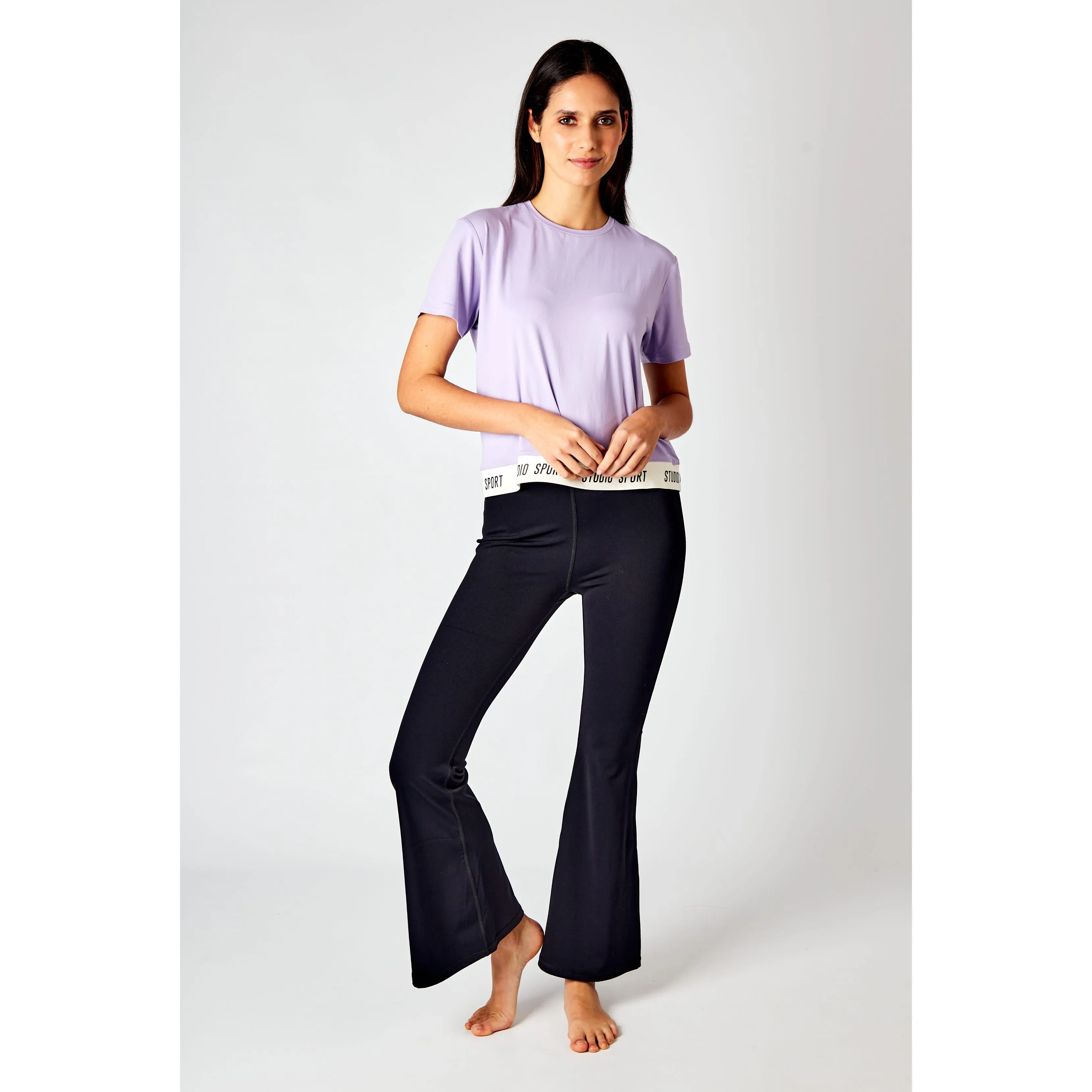 Sportlegging wijde pijpen - Studio Sport