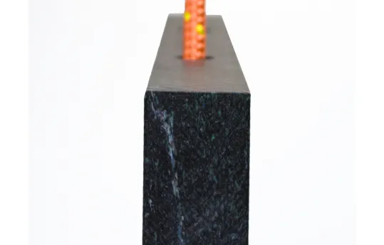 Stempelplaat 500x500x40 mm per stuk