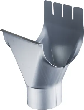 Zinken gootuitloop Ø 87 mm - Per stuk